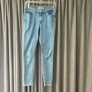 Levi's 711 Skinny Light Blue Jeans